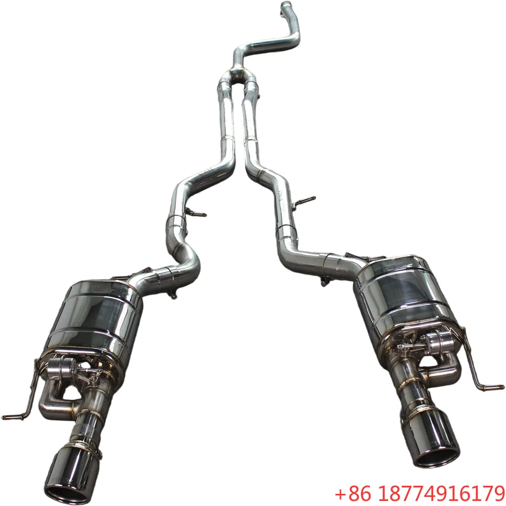 OBM MM Factory Ss304 Catback Exhaust Pipes for XE XEL XFL XJL F-PACE with Muffler Valve System
OBM MM Factory Ss304 Catback Exhaust Pipes for XE XEL XFL XJL F-PACE with Muffler Valve System