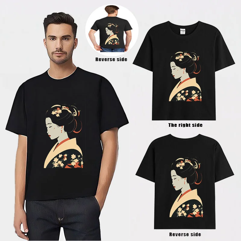The latest Japanese Bushi Koji Printed men's luxury short sleeve T-shirt is a street style loose casual top men's T-shirt
The latest Japanese Bushi Koji Printed men's luxury short sleeve T-shirt is a street style loose casual top men's T-shirt