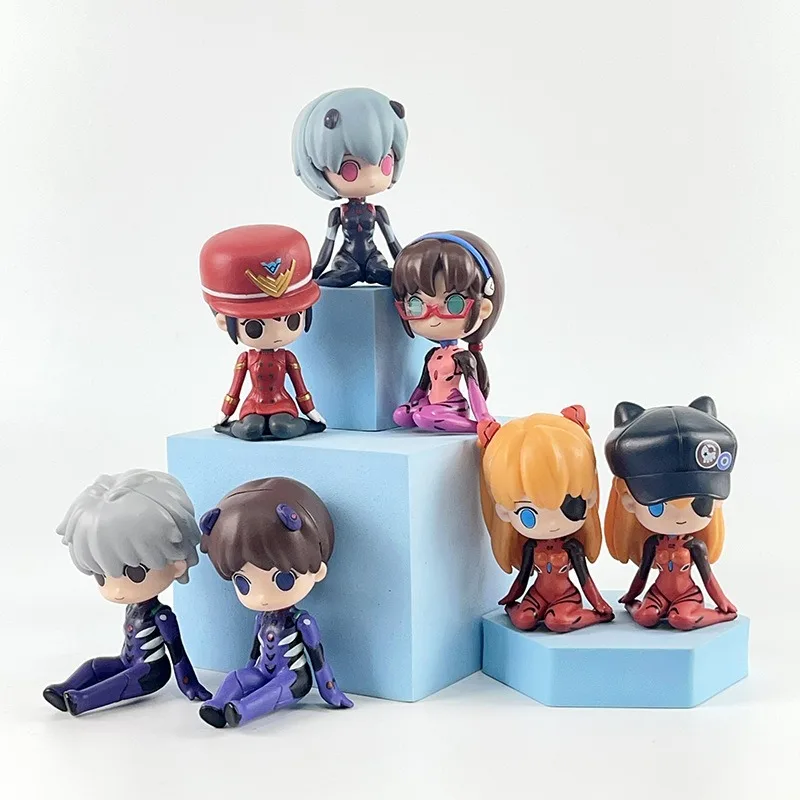 7Pcs Neon Cute Genesis Classic Evangelion Cute Sitting Posture Figure Model Doll Exquisite Cartoon Anime Figurine Ornament Gift
7Pcs Neon Cute Genesis Classic Evangelion Cute Sitting Posture Figure Model Doll Exquisite Cartoon Anime Figurine Ornament Gift