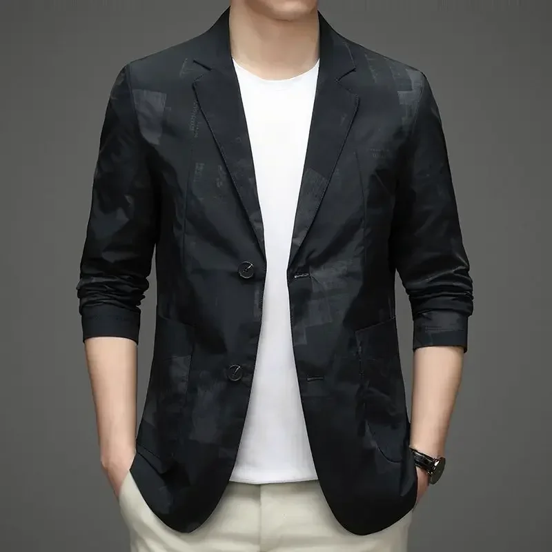 Linen Men's Suit Jackets Party Business Male Blazer Dress Coat Original Classic Fashion 2024 Menswear Korean Style Clothes New
Linen Men's Suit Jackets Party Business Male Blazer Dress Coat Original Classic Fashion 2024 Menswear Korean Style Clothes New