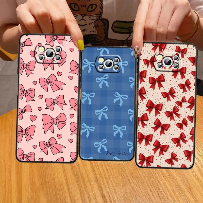 Bow design pattern Cover For Xiaomi Mi Poco F3 F4 F5 F6 X3 X4 X5 X6 X7 M3 M4 M5 M6 M7 GT Pro 5G Black
Bow design pattern Cover For Xiaomi Mi Poco F3 F4 F5 F6 X3 X4 X5 X6 X7 M3 M4 M5 M6 M7 GT Pro 5G Black