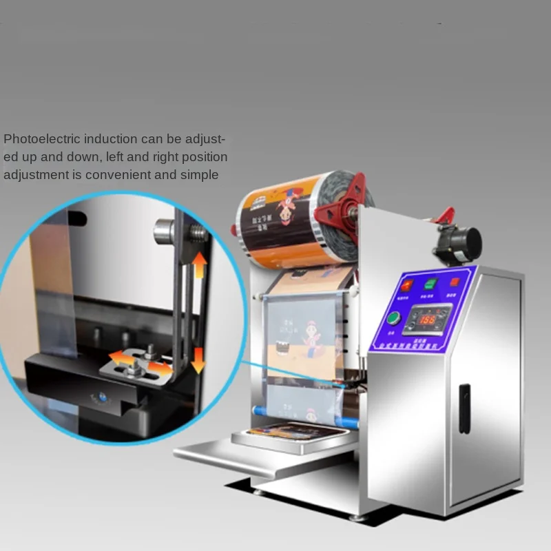Dynamic crisper fast food box sealing machine commercial crayfish duck cargo takeout sealing machine round bowl cooked food
Dynamic crisper fast food box sealing machine commercial crayfish duck cargo takeout sealing machine round bowl cooked food
