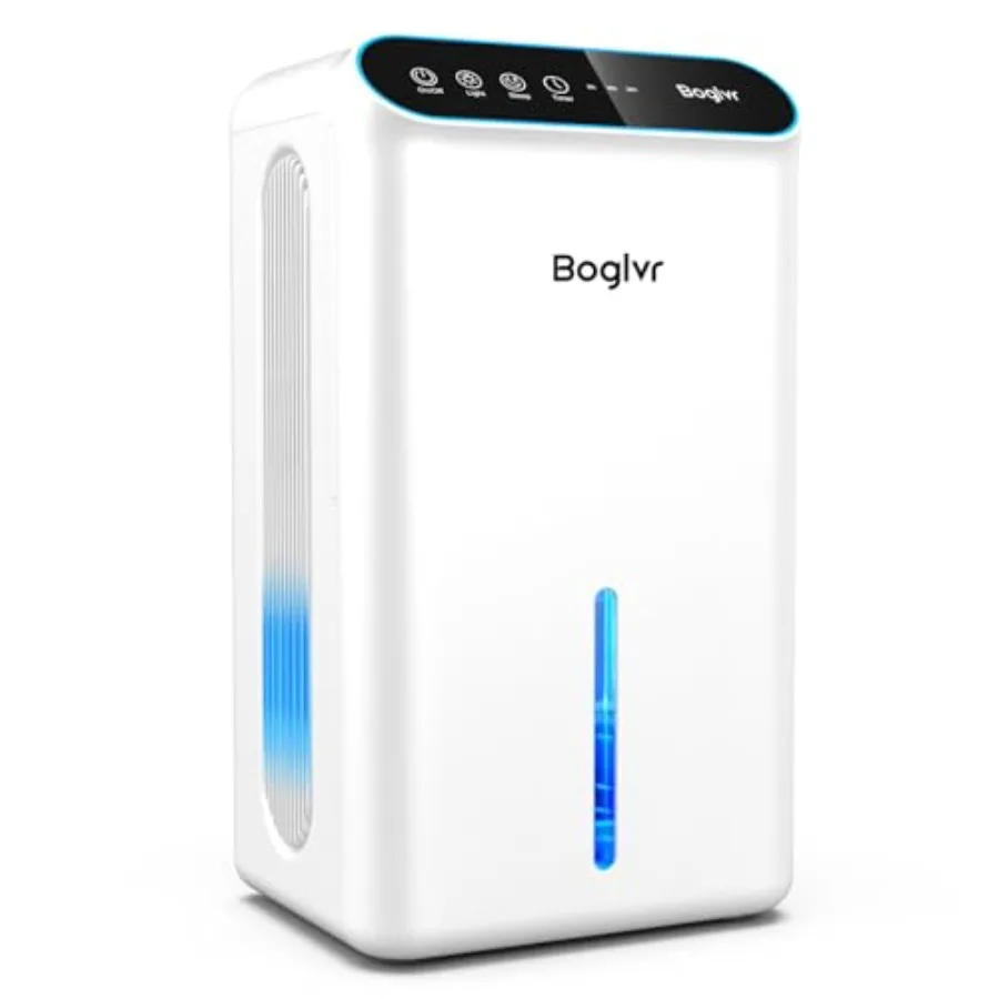Dehumidifier for Home Bedroom Bathroom Basement: 85 oz 800 sq.ft Quiet Small Unit with Drain Hose 3-Gear Timer Sleep Mode Auto
Dehumidifier for Home Bedroom Bathroom Basement: 85 oz 800 sq.ft Quiet Small Unit with Drain Hose 3-Gear Timer Sleep Mode Auto