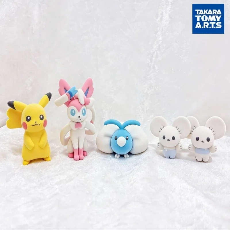Takara Tomy Pokemon Flocked Mini Figure Gashapon Pikachu Swablu Sylveon Desktop Decor Collectible Ornament For Anime Fans
Takara Tomy Pokemon Flocked Mini Figure Gashapon Pikachu Swablu Sylveon Desktop Decor Collectible Ornament For Anime Fans