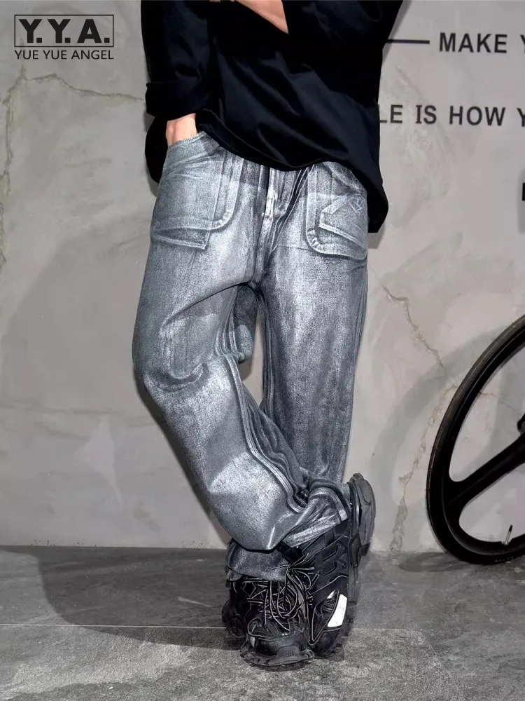 High Street Men Loose Fit Denim Pants Spring New Designer Casual Cowboy Jeans Casual Harem Pants Streetwear Long Trousers Male
High Street Men Loose Fit Denim Pants Spring New Designer Casual Cowboy Jeans Casual Harem Pants Streetwear Long Trousers Male