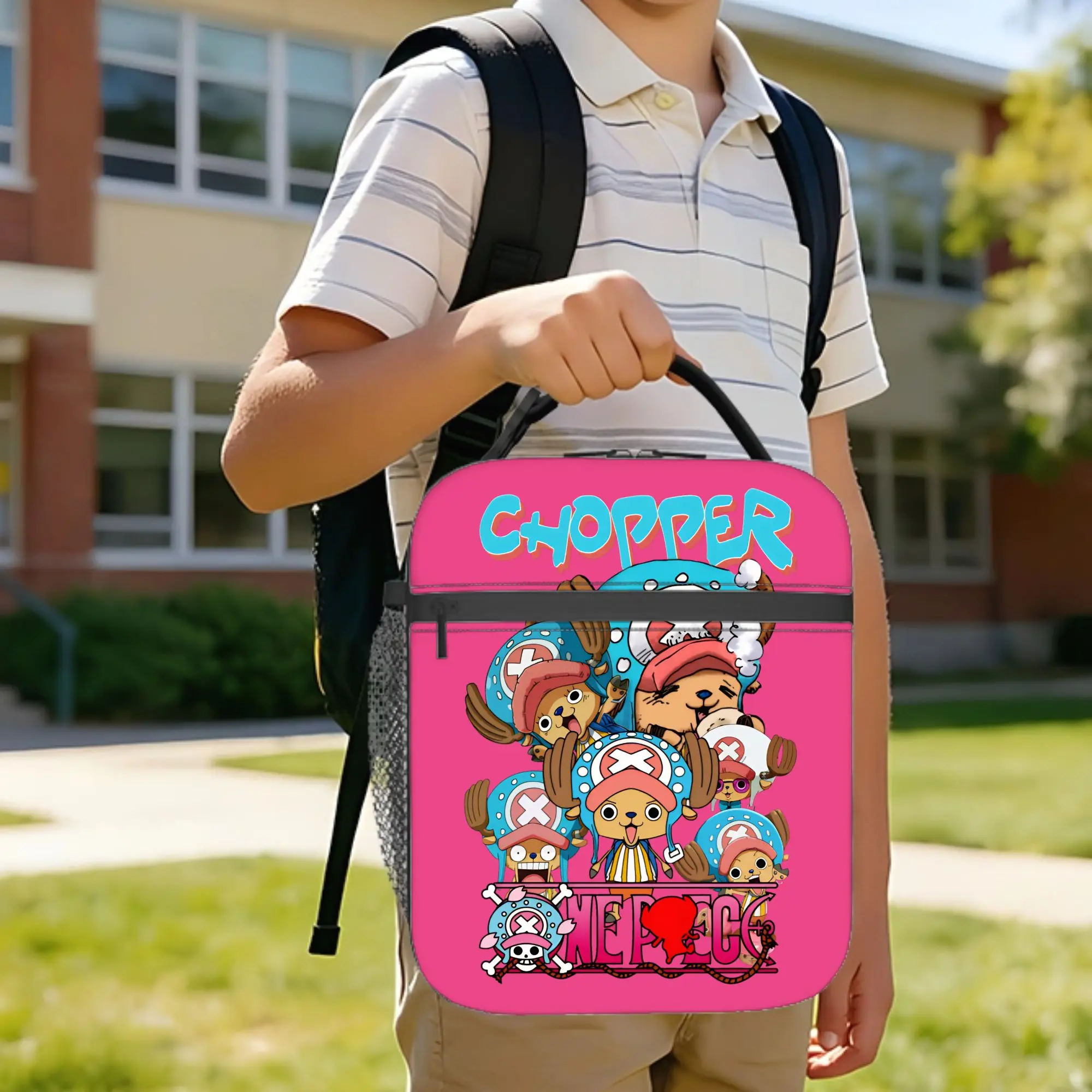 Термосумка для обедов Tony Tony Chopper One Piece, изолированная сумка-контейнер для еды, термосумка-тоут для школы и путешествий, сумка для бенто
Термосумка для обедов Tony Tony Chopper One Piece, изолированная сумка-контейнер для еды, термосумка-тоут для школы и путешествий, сумка для бенто
