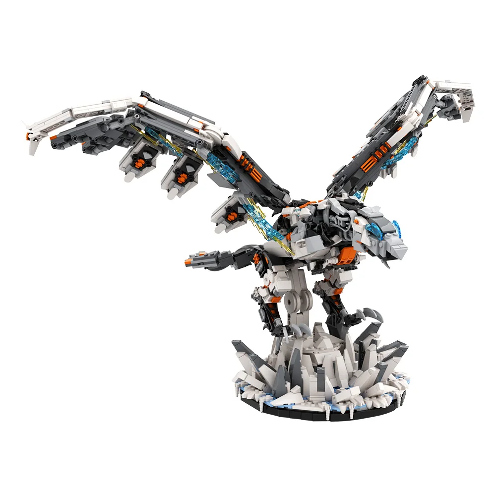 Gobricks MOC Horizons Zero Dawned Mechanical Storm Bird Building Blocks West Slaughterspine Monster Bricks Toys Gift
Gobricks MOC Horizons Zero Dawned Mechanical Storm Bird Building Blocks West Slaughterspine Monster Bricks Toys Gift