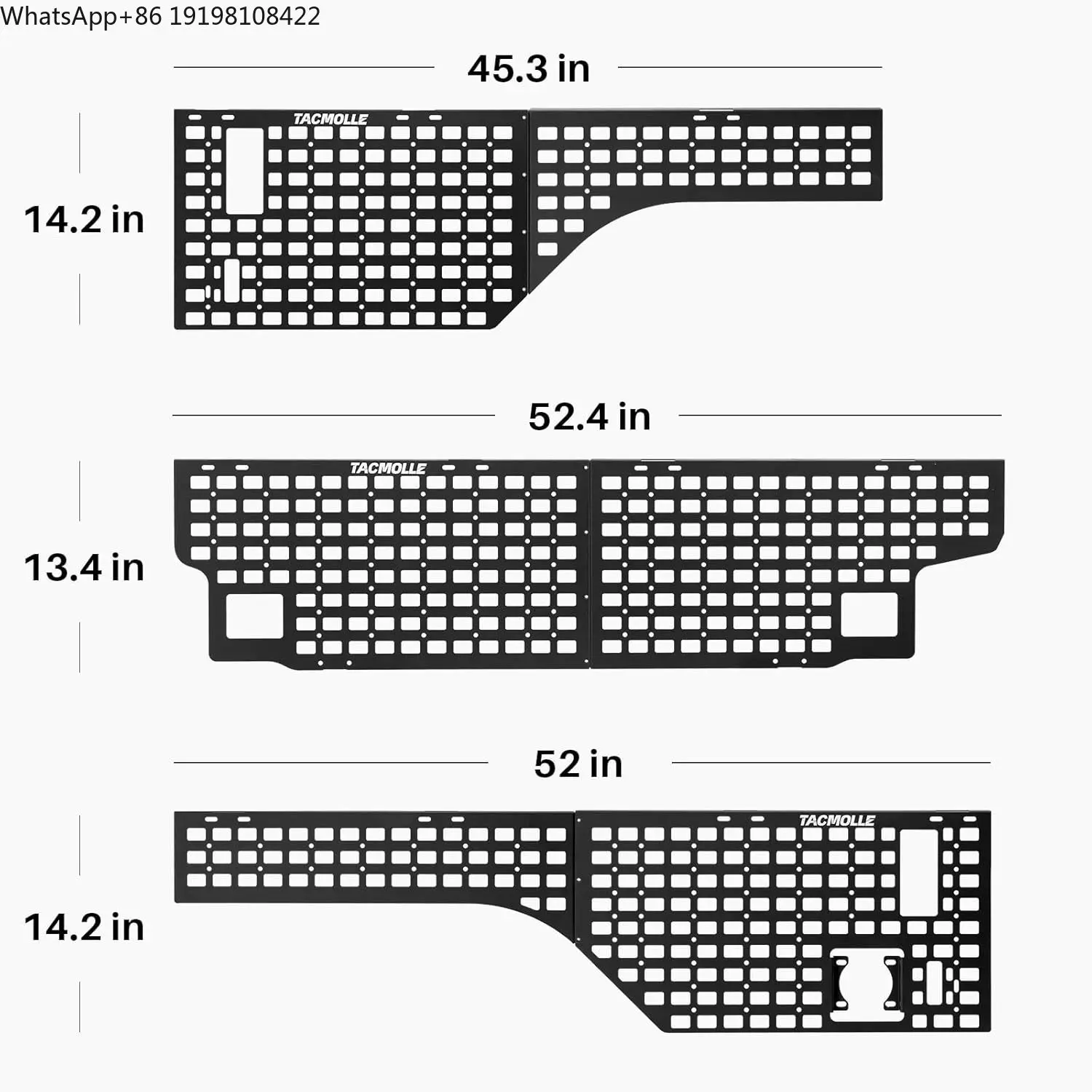 Tacmolle Tactical Panel Rear Compartment Tactical Panel for Jeep Gladiator Pickup JT Accessories
Tacmolle Tactical Panel Rear Compartment Tactical Panel for Jeep Gladiator Pickup JT Accessories