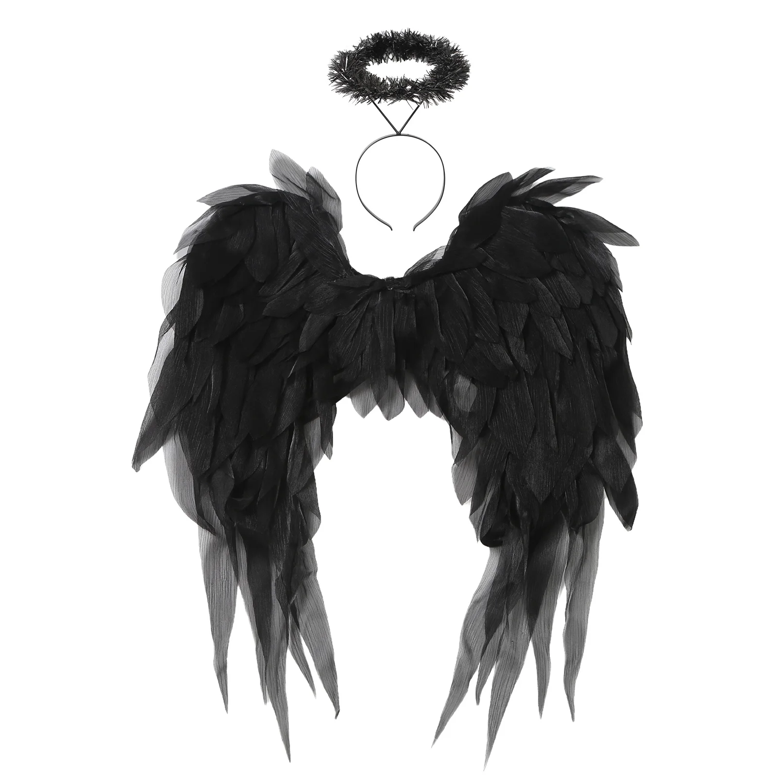 Luxurious Realistic Angel Wings Costume Set with Sparkling Headband for Women And Girls Masquerade Parties And Themed Events
Luxurious Realistic Angel Wings Costume Set with Sparkling Headband for Women And Girls Masquerade Parties And Themed Events