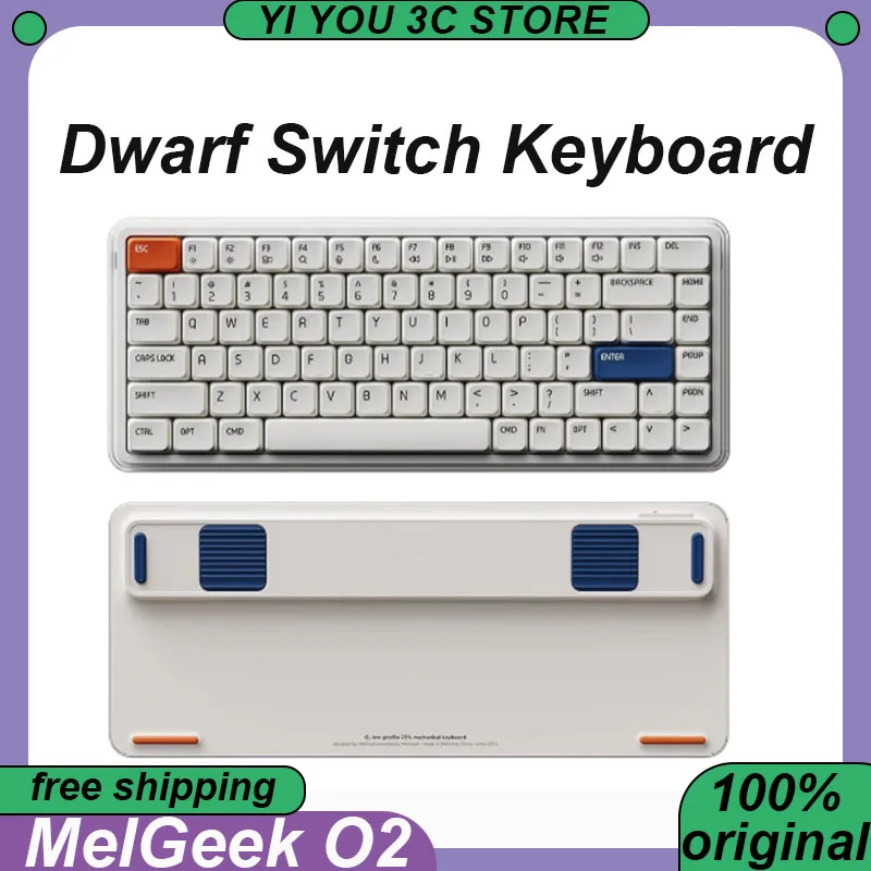 Механическая клавиатура MelGeek O2, переключатель гномов, беспроводной трехрежимный 83 клавиши, прокладка для Mac Native Keys, пользовательские клавиатуры для ПК, киберспорта, офиса
Механическая клавиатура MelGeek O2, переключатель гномов, беспроводной трехрежимный 83 клавиши, прокладка для Mac Native Keys, пользовательские клавиатуры для ПК, киберспорта, офиса