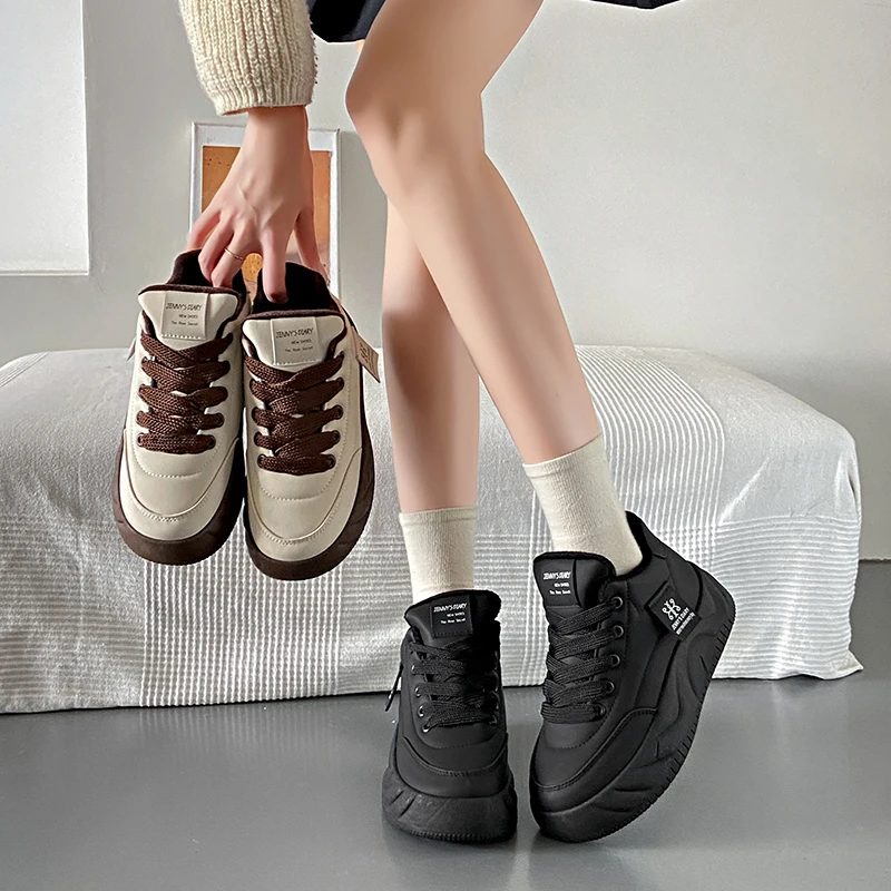 Женская обувь, новинка 2025, осенняя модная брендовая женская обувь Torre на толстой подошве, повседневная светоотражающая спортивная модная обувь для бега
Женская обувь, новинка 2025, осенняя модная брендовая женская обувь Torre на толстой подошве, повседневная светоотражающая спортивная модная обувь для бега