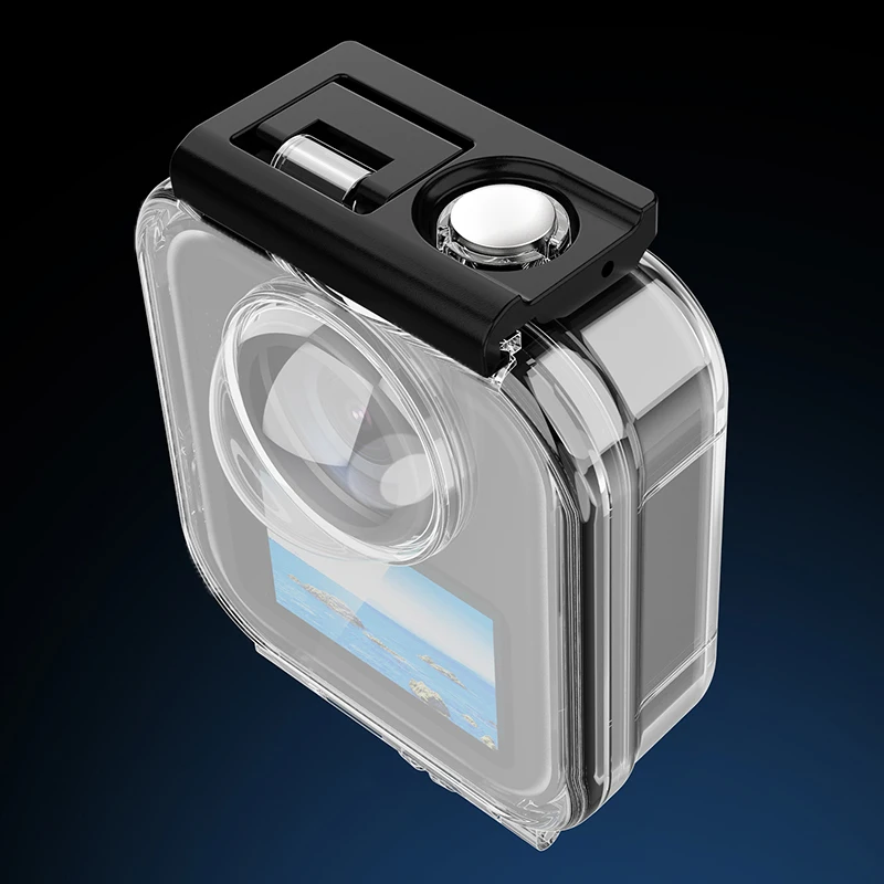 Для GoPro Max 2 Водонепроницаемый защитный корпус 60 м Прозрачный корпус для дайвинга
Для GoPro Max 2 Водонепроницаемый защитный корпус 60 м Прозрачный корпус для дайвинга