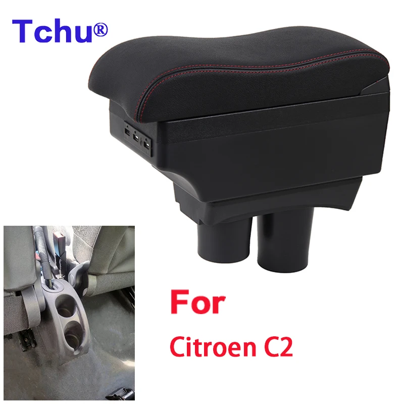 For Citroen C2 armrest box For Citroen C2 car armrest box C2 Armrest interior modification USB multi-function Car Accessories
For Citroen C2 armrest box For Citroen C2 car armrest box C2 Armrest interior modification USB multi-function Car Accessories