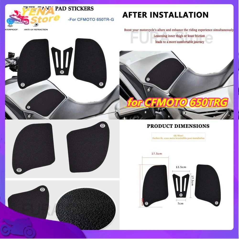 Slip-resistant and wear-resistant body sticker fish bone sticker for CFMOTO 650TRG motorcycle fuel tank modification
Slip-resistant and wear-resistant body sticker fish bone sticker for CFMOTO 650TRG motorcycle fuel tank modification