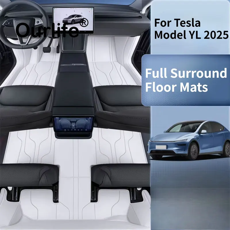RHD LHD For Tesla Model YL 2026 2027 Leather Floor Mats Waterproof and Wear-Resistant Double-Layer Car Modification Accessories
RHD LHD For Tesla Model YL 2026 2027 Leather Floor Mats Waterproof and Wear-Resistant Double-Layer Car Modification Accessories