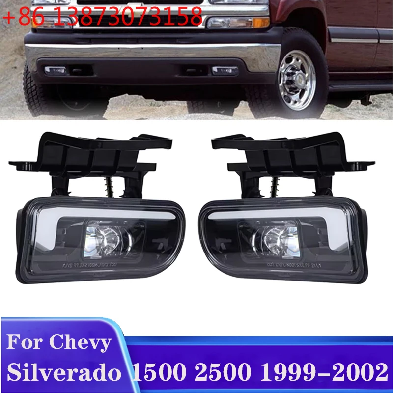 Car Bumper LED Fog Lights with DRL For Chevy Silverado 1500 2500 1999-2002 / Silverado 3500 2001-2002 / Tahoe Suburban 2000-2006
Car Bumper LED Fog Lights with DRL For Chevy Silverado 1500 2500 1999-2002 / Silverado 3500 2001-2002 / Tahoe Suburban 2000-2006