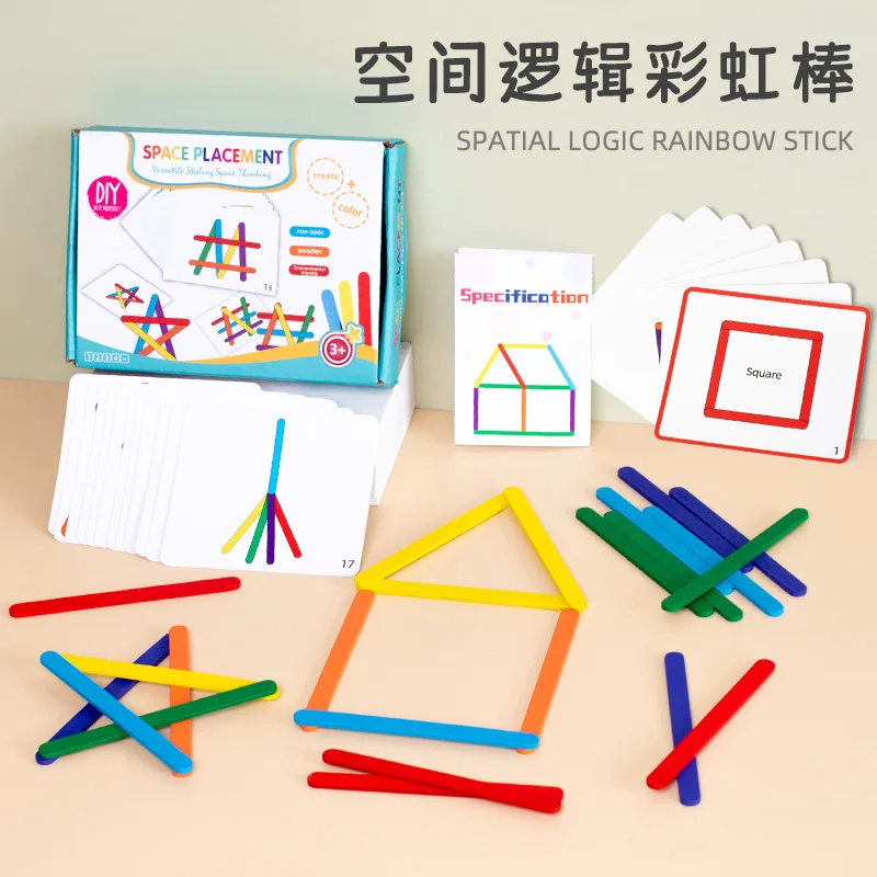 Wooden children's logical thinking early education puzzle baby color cognition puzzle building block educational wooden toy
Wooden children's logical thinking early education puzzle baby color cognition puzzle building block educational wooden toy