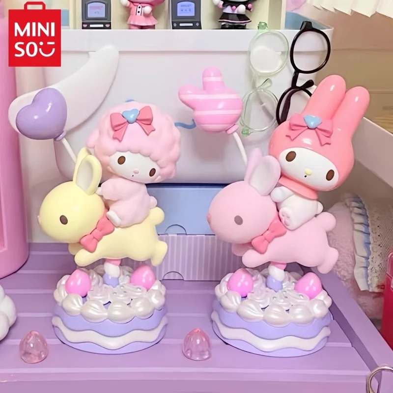 Оригинальная игрушка Miniso Sanrio My Melody My Sweet, фигурка пианино из милой серии вечерние, модель из ПВХ, коллекция игрушек, украшение, подарок на день рождения, игрушка
Оригинальная игрушка Miniso Sanrio My Melody My Sweet, фигурка пианино из милой серии вечерние, модель из ПВХ, коллекция игрушек, украшение, подарок на день рождения, игрушка
