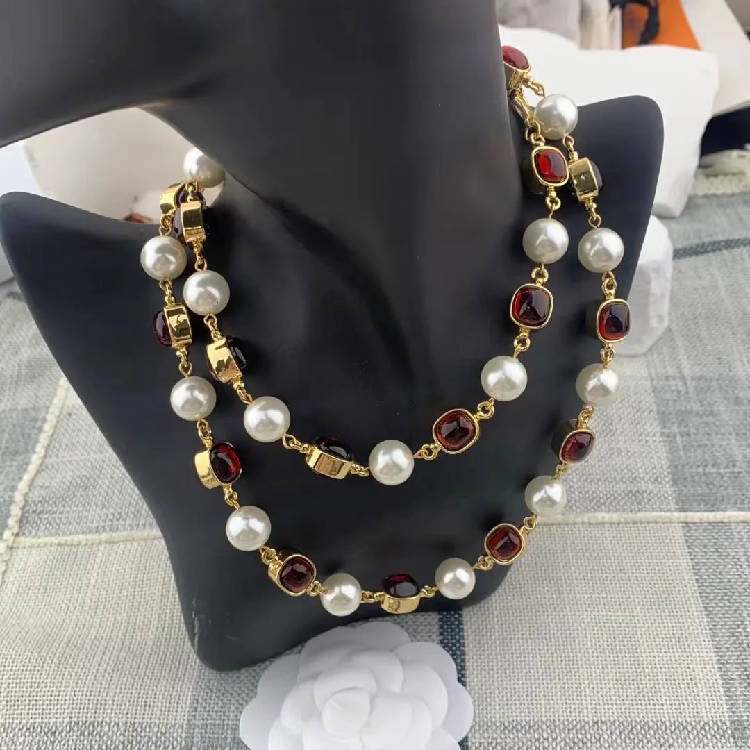 Trendy Vintage Glass pearl necklace Collarbone chain necklace for women's girl gift Party fine Jewelry
Trendy Vintage Glass pearl necklace Collarbone chain necklace for women's girl gift Party fine Jewelry