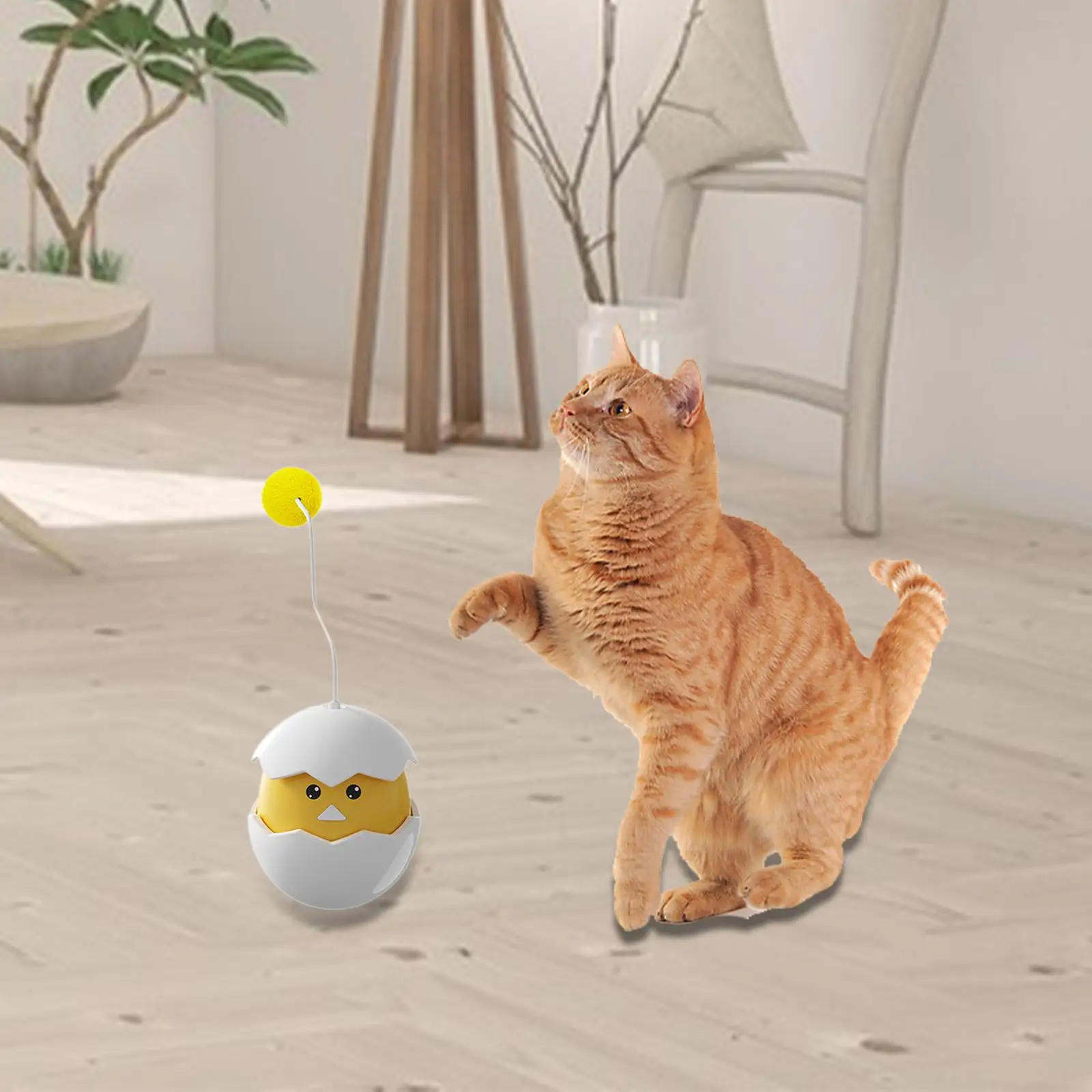 Automatic Interactive Cat Toy Chicken Moving Game Practice Exercise Interaction Pet Supplies Lightweight Outdoor Playing
Automatic Interactive Cat Toy Chicken Moving Game Practice Exercise Interaction Pet Supplies Lightweight Outdoor Playing