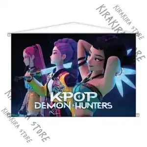 Anime KPop Demon Hunters Rumi Mira Zoey Cosplay Wall Scroll Poster High Quality Decor hanging Paintings Wallpaper Ornaments
Anime KPop Demon Hunters Rumi Mira Zoey Cosplay Wall Scroll Poster High Quality Decor hanging Paintings Wallpaper Ornaments