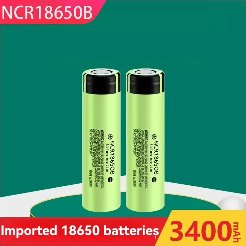 Noya raye 1-10PCS New 18650 NCR18650B 3400mAh rechargeable lithium-ion battery 3.7V flashlight battery
Noya raye 1-10PCS New 18650 NCR18650B 3400mAh rechargeable lithium-ion battery 3.7V flashlight battery