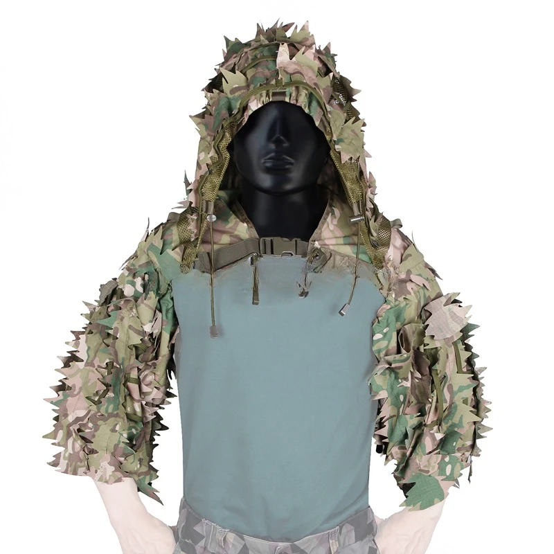 3D Tactical Sniper Camouflage Suit, Field Suit, Wear-resistant
3D Tactical Sniper Camouflage Suit, Field Suit, Wear-resistant