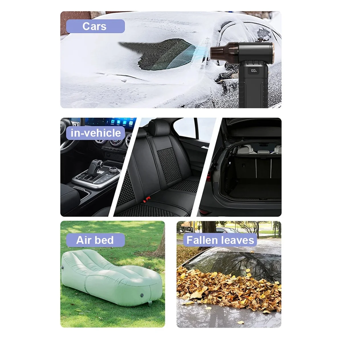 AT16 S06 200G 90000RPM Mini Fan 50m/S Air Duster Adjustable Wind Speed Turbo Violent Blower with Light Car Cleaning
AT16 S06 200G 90000RPM Mini Fan 50m/S Air Duster Adjustable Wind Speed Turbo Violent Blower with Light Car Cleaning