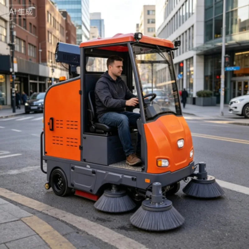 Ride-On Heavy-Duty Road Sweeper with Industrial Floor Sweeper System and All-Weather Enclosure for Reliable Outdoor Performance
Ride-On Heavy-Duty Road Sweeper with Industrial Floor Sweeper System and All-Weather Enclosure for Reliable Outdoor Performance