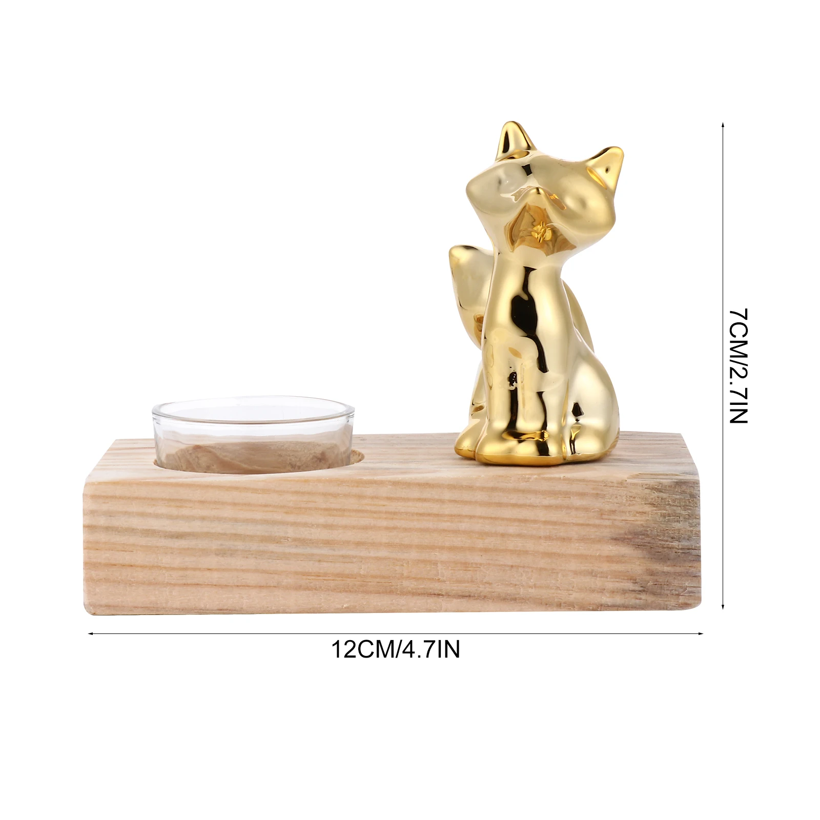 1 set Wooden Holder Glass Candlestick Stand for Christmas Home Decoration Scented Candles Adornment Gift
1 set Wooden Holder Glass Candlestick Stand for Christmas Home Decoration Scented Candles Adornment Gift