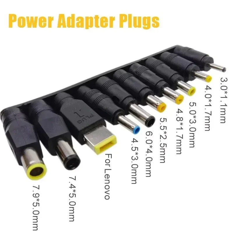 10PCS Power Adapter Connector Plug Universal Laptop Charger Jack Conversion Charging Cable Cord 5.5x2.1mm DC Micro USB Connector
10PCS Power Adapter Connector Plug Universal Laptop Charger Jack Conversion Charging Cable Cord 5.5x2.1mm DC Micro USB Connector