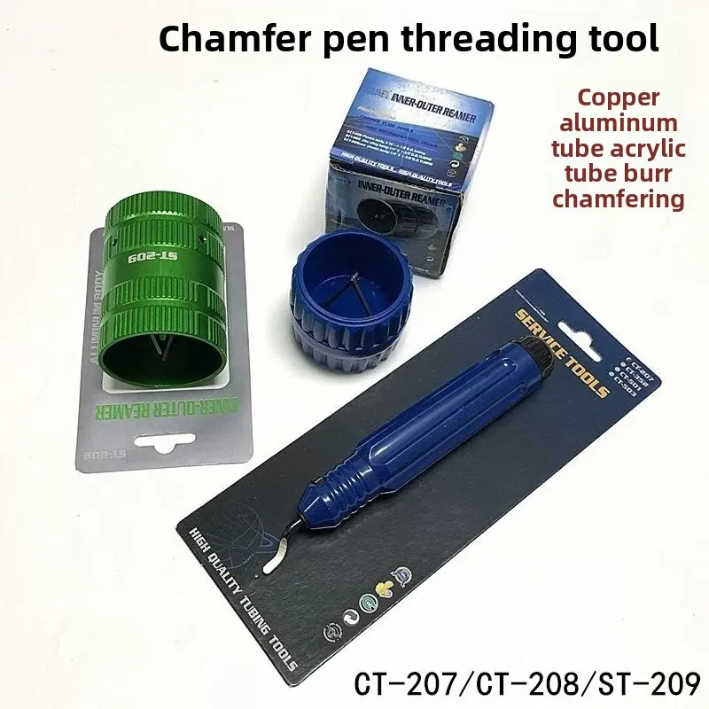 Multi-Function Pipe Reamer & Deburring Tool – Inner/Outer Chamfer for Copper, Aluminum, Acrylic, HVAC Refrigeration
Multi-Function Pipe Reamer & Deburring Tool – Inner/Outer Chamfer for Copper, Aluminum, Acrylic, HVAC Refrigeration