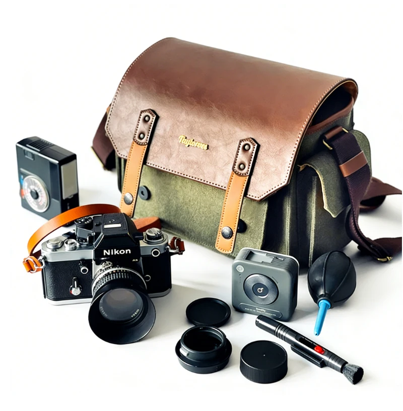 PU Leather Bag For Camera Vintage Shoulder Satchel Camera Bag for DSLR Canon Nikon Sony A7M4 70D Travel Portable Photography
PU Leather Bag For Camera Vintage Shoulder Satchel Camera Bag for DSLR Canon Nikon Sony A7M4 70D Travel Portable Photography