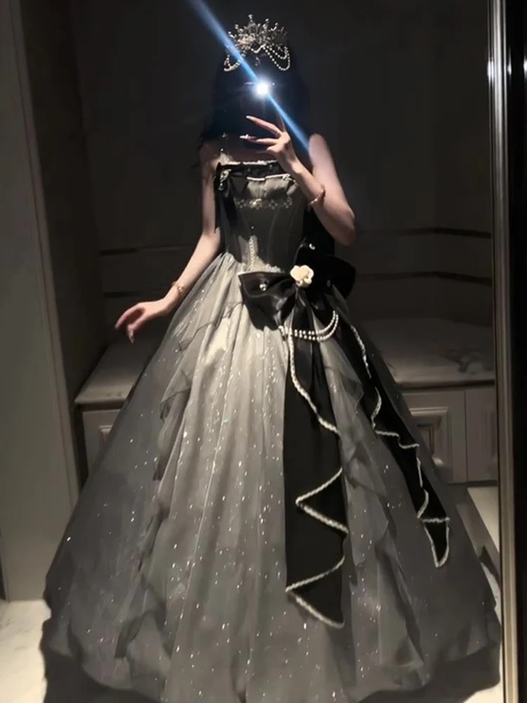 Вечернее платье в стиле Лолита с цветочным узором, женское, класса люкс, для свадьбы, дня рождения, торжественных мероприятий, юбка-принцесса Лолита
Вечернее платье в стиле Лолита с цветочным узором, женское, класса люкс, для свадьбы, дня рождения, торжественных мероприятий, юбка-принцесса Лолита