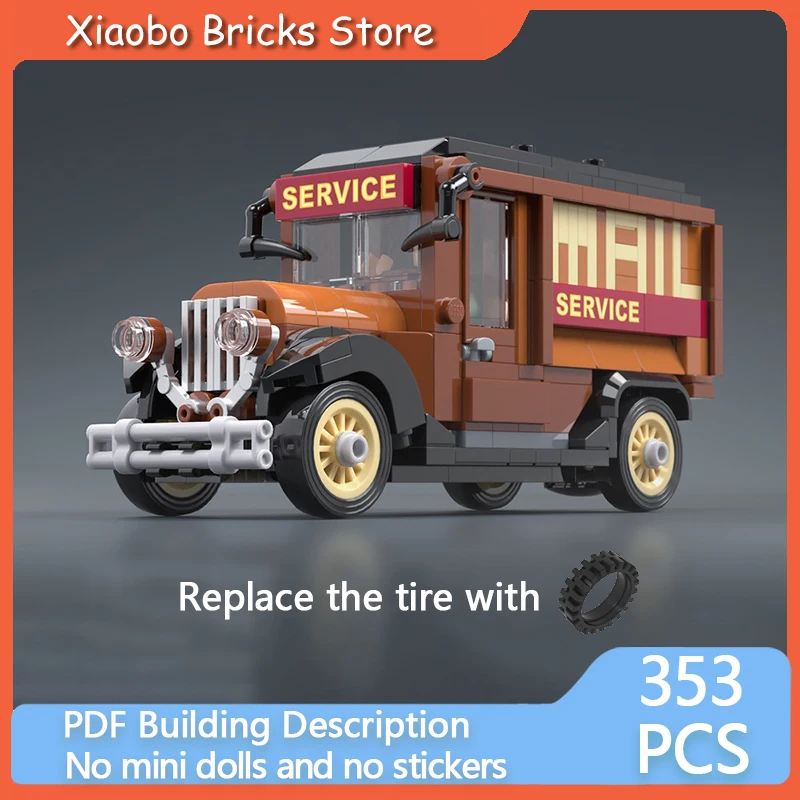 City Service Car Model MOC Building Bricks Retro Mail Truck Modular Technology Gifts Holiday Assemble Children Toys Suit
City Service Car Model MOC Building Bricks Retro Mail Truck Modular Technology Gifts Holiday Assemble Children Toys Suit