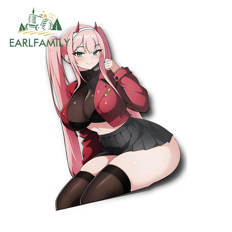 EARLFAMILY 13cm for 02 Zero Two Jk Sexy Girl Double Ponytail Peek Car Stickers Fashionable Simple Decals Scratch-Proof Decor
EARLFAMILY 13cm for 02 Zero Two Jk Sexy Girl Double Ponytail Peek Car Stickers Fashionable Simple Decals Scratch-Proof Decor