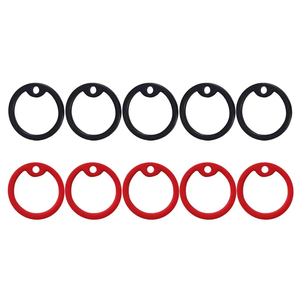 10 Pcs Dog Tag Hoop Mute Circle Silicone Pet Name Tag Accessory Durable Practical Dog Collar Hardware Long Life
10 Pcs Dog Tag Hoop Mute Circle Silicone Pet Name Tag Accessory Durable Practical Dog Collar Hardware Long Life