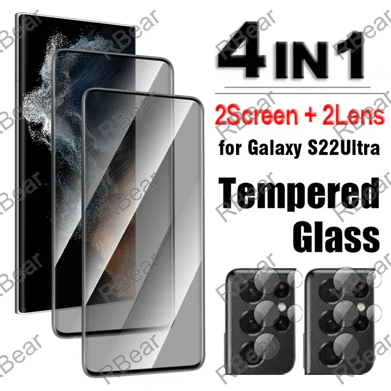 4in1 for Samsung Galaxy S23/S22/S21/S20 Ultra,S20+,S20 Anti-Spy Screen + Camera Protectors - Bubble-Free, Lens Anti-Scratch
4in1 for Samsung Galaxy S23/S22/S21/S20 Ultra,S20+,S20 Anti-Spy Screen + Camera Protectors - Bubble-Free, Lens Anti-Scratch