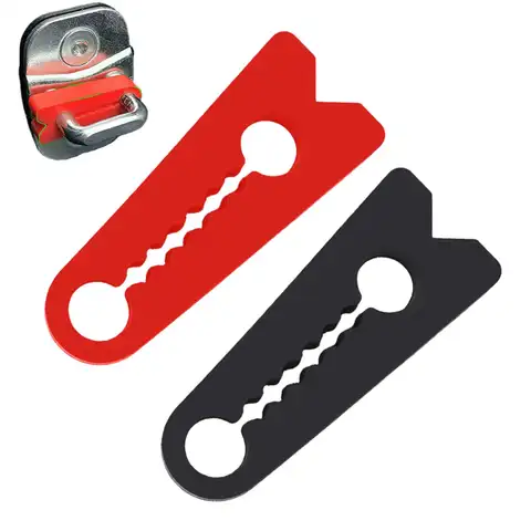 4pcs Car Door Shock Absorber High-Elasticity Adhesive Silicone Door Latch Protective Cover Universal door lock buckle protective