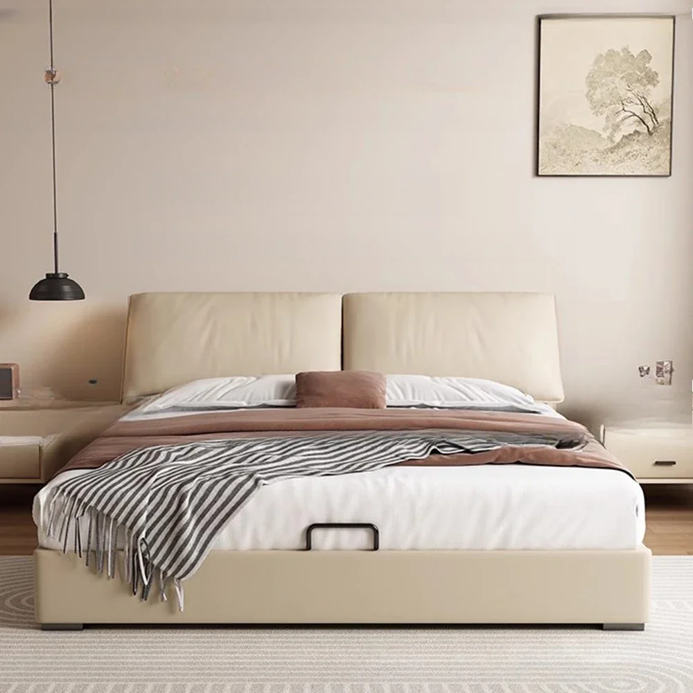 Storage Nordic Unique Beds Luxury Drawers Space Multifuncion Lounge Bed 180x200 Sleeping Cama Alta Matrimonial Home Furniture
Storage Nordic Unique Beds Luxury Drawers Space Multifuncion Lounge Bed 180x200 Sleeping Cama Alta Matrimonial Home Furniture