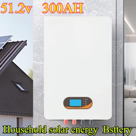 Household solar energy new energy storage wall-mounted lithium iron phosphate battery 48V 51.2v 300AH + inverter
Household solar energy new energy storage wall-mounted lithium iron phosphate battery 48V 51.2v 300AH + inverter