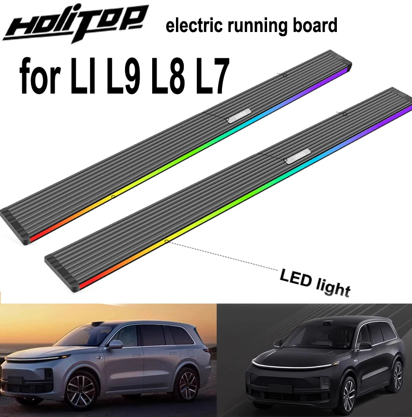 Автомобильные боковые педали, боковая планка, подножка для LI L9, L8, L7, ONE.с подсветкой, совершенно новый продукт, известный производитель ISO9001 и IATF
Автомобильные боковые педали, боковая планка, подножка для LI L9, L8, L7, ONE.с подсветкой, совершенно новый продукт, известный производитель ISO9001 и IATF