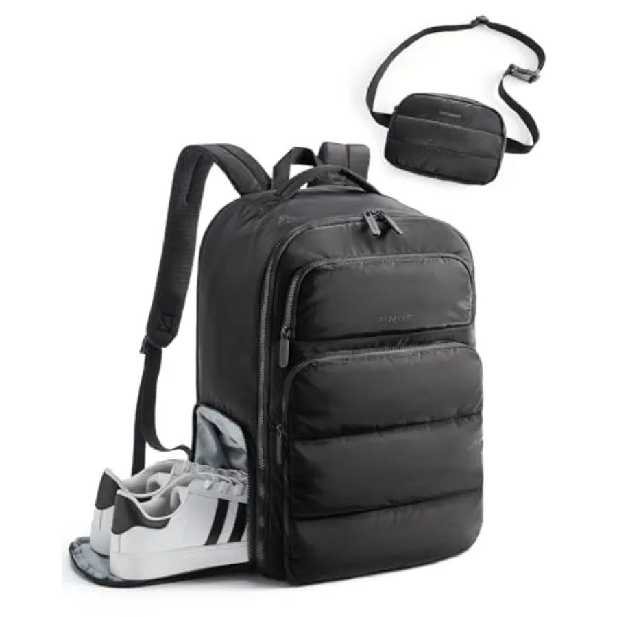 35L Travel Backpack Women, 17.3 Inch Carry On Backpack Flight Approved, Personal Item Backpack Travel Bag, Water Resistant Casu
35L Travel Backpack Women, 17.3 Inch Carry On Backpack Flight Approved, Personal Item Backpack Travel Bag, Water Resistant Casu
