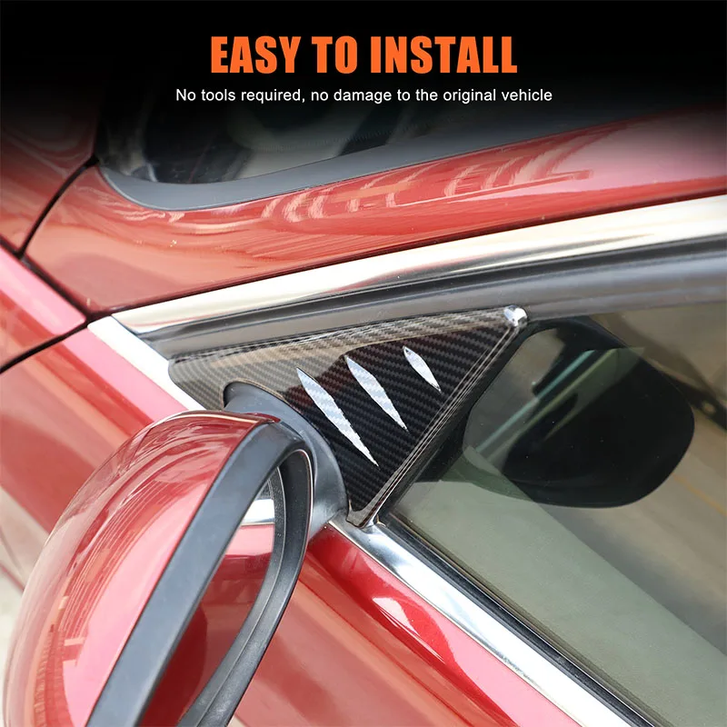 For BMW 3 Series E90 2005-2012 ABS Carbon Fiber Rearview Mirror Side Triangle Spoiler Trim Decorative Sticker Car Accessories
For BMW 3 Series E90 2005-2012 ABS Carbon Fiber Rearview Mirror Side Triangle Spoiler Trim Decorative Sticker Car Accessories