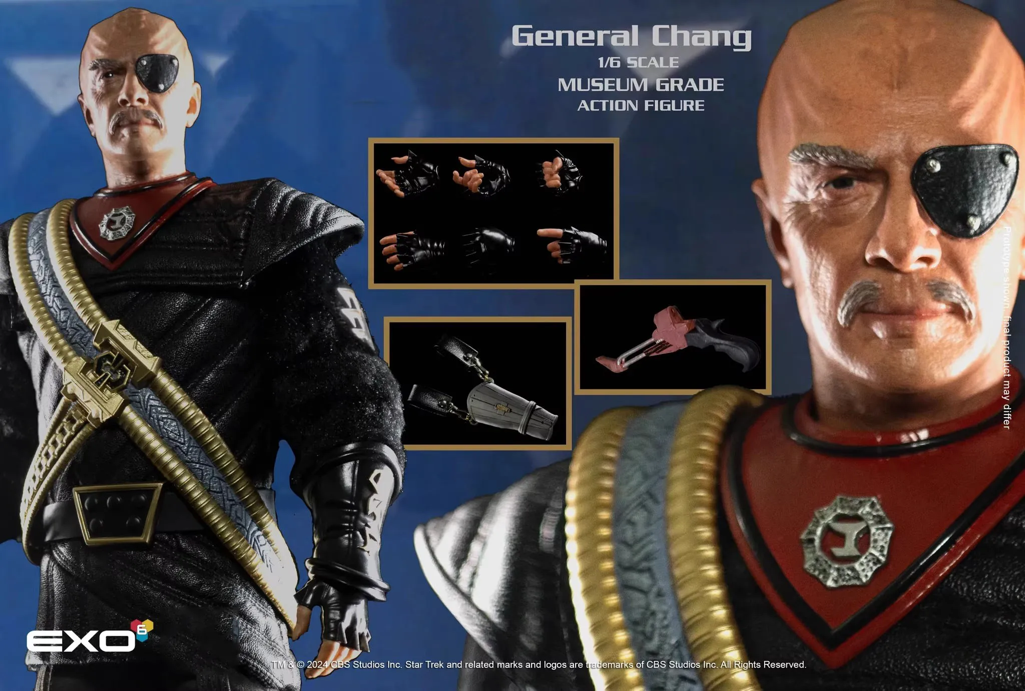 EXO-6 1/6 солдат General Chang, полный набор, 12-дюймовая экшн-фигурка, модель игрушки на складе, официально лицензированная
EXO-6 1/6 солдат General Chang, полный набор, 12-дюймовая экшн-фигурка, модель игрушки на складе, официально лицензированная