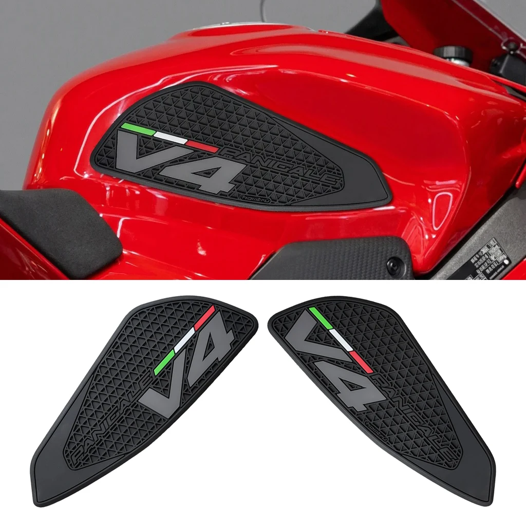 Motorcycle Side Non-slip Grips Tank Pad for DUCATI Panigale V4 2025-2026
Motorcycle Side Non-slip Grips Tank Pad for DUCATI Panigale V4 2025-2026