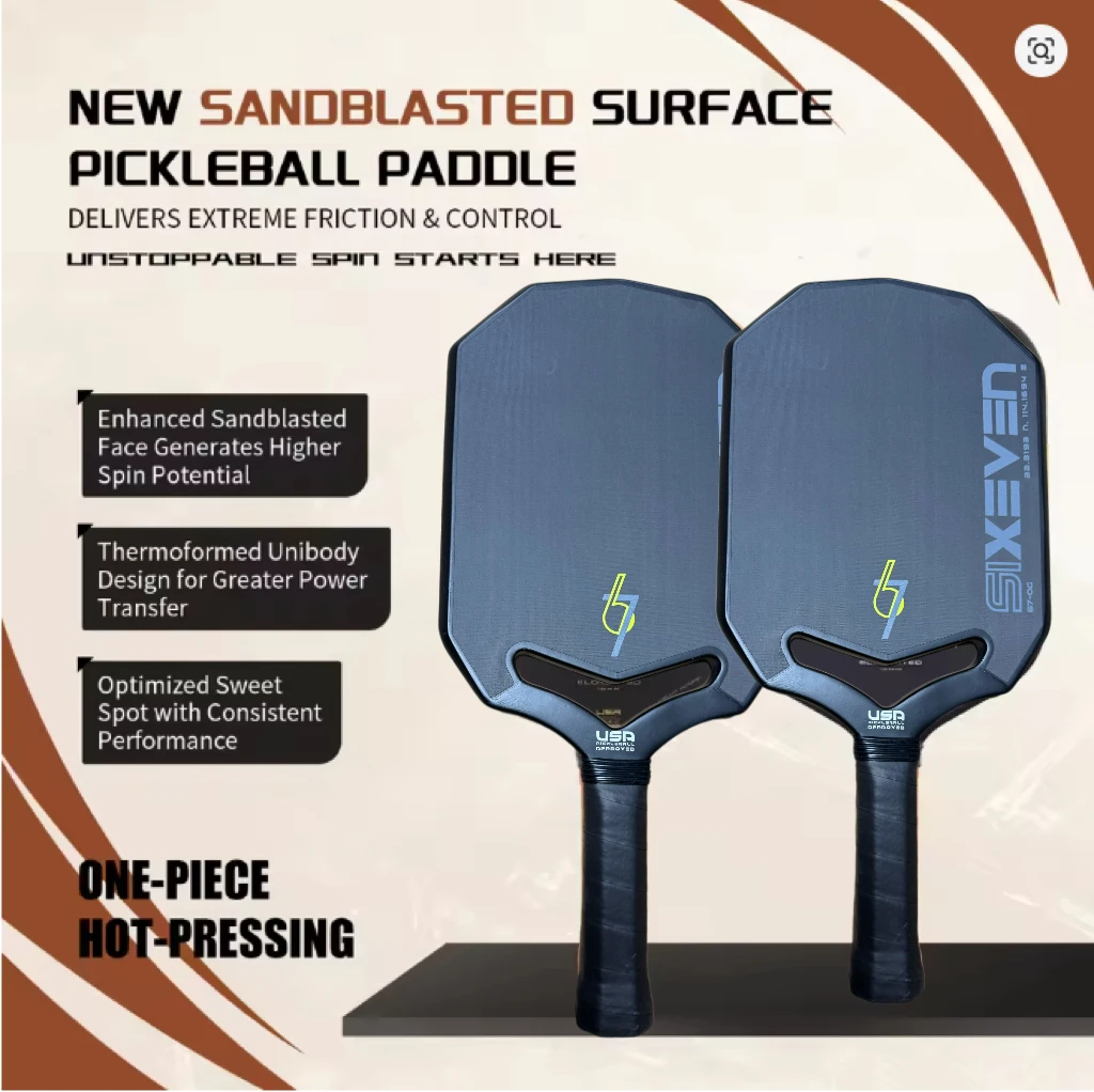 T700 Carbon Fiber Full Set Professional Advanced Portable Rectangular Pickleball Paddle USA Approved 220g Weight 16mm Thickness
T700 Carbon Fiber Full Set Professional Advanced Portable Rectangular Pickleball Paddle USA Approved 220g Weight 16mm Thickness