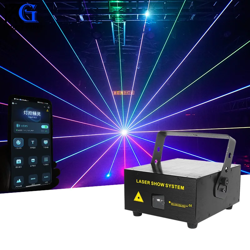 APP Control ILDA 3D Animation Laser Light 2W 3W 4W RGB Stage Scanner Projector Effect DJ Party Wedding Laser Lights for Bar KTV
APP Control ILDA 3D Animation Laser Light 2W 3W 4W RGB Stage Scanner Projector Effect DJ Party Wedding Laser Lights for Bar KTV