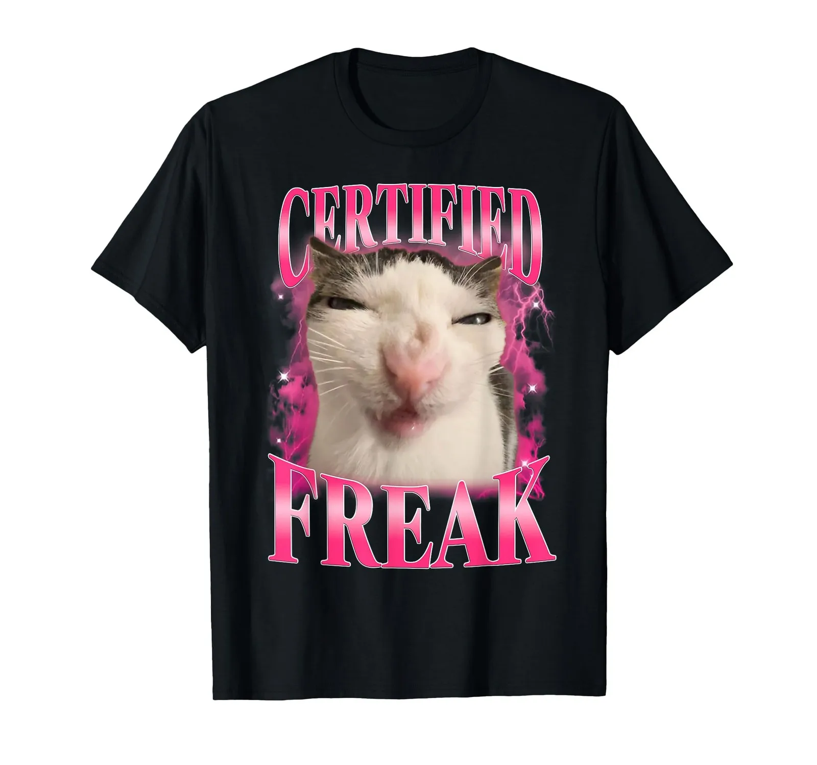 Freak Eat Cement Cat Meme Funny Humor T-Shirt
Freak Eat Cement Cat Meme Funny Humor T-Shirt