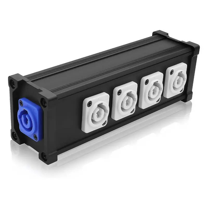 A24F-16A 4 Channel Multi Powercon Power Cable Breakout For Stage Lights, LED Screens, Moving Heads Pro Audio And More
A24F-16A 4 Channel Multi Powercon Power Cable Breakout For Stage Lights, LED Screens, Moving Heads Pro Audio And More